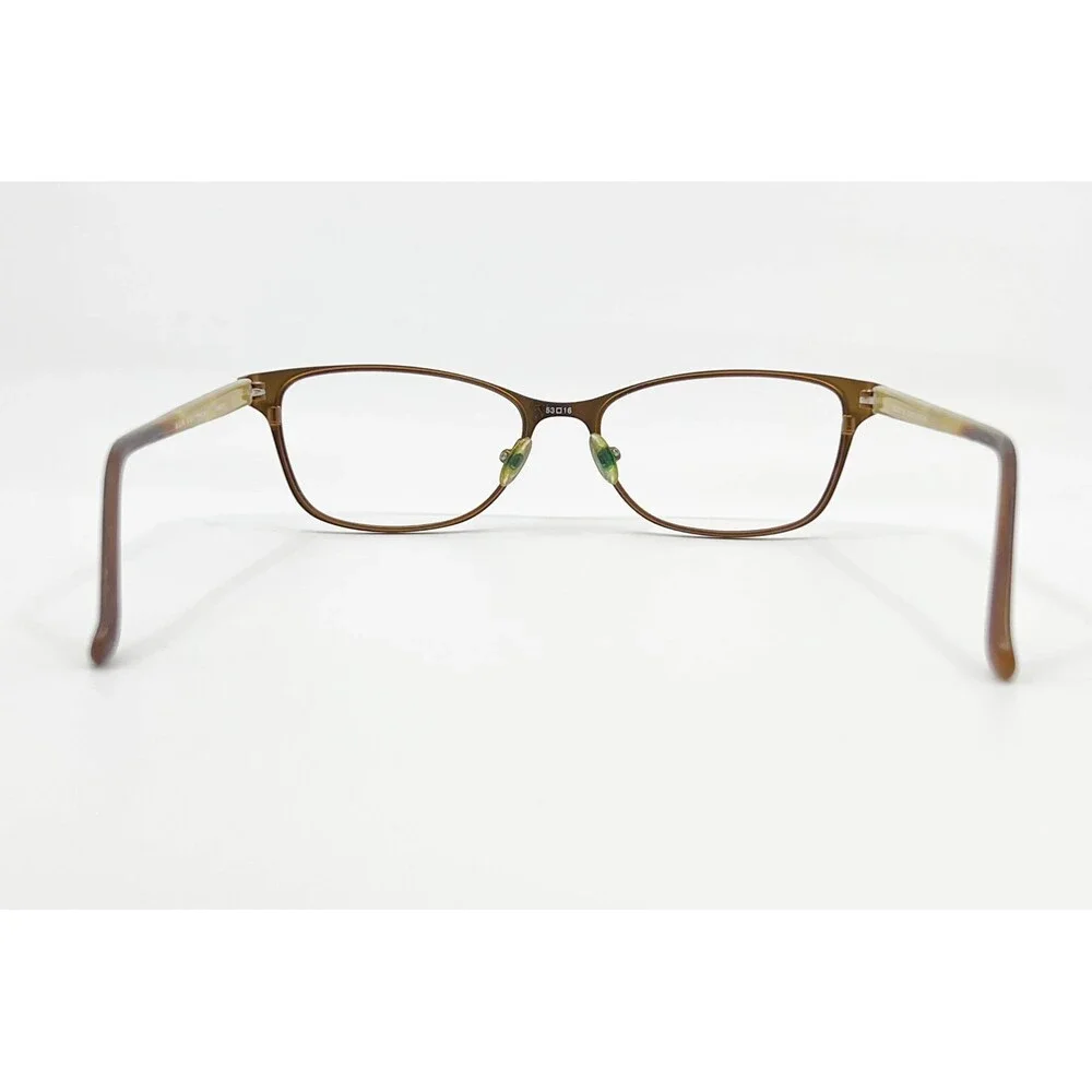 B.U.M. Equipment Eyeglasses Women Black Brown Sassy Leopard Print 53-16-135
